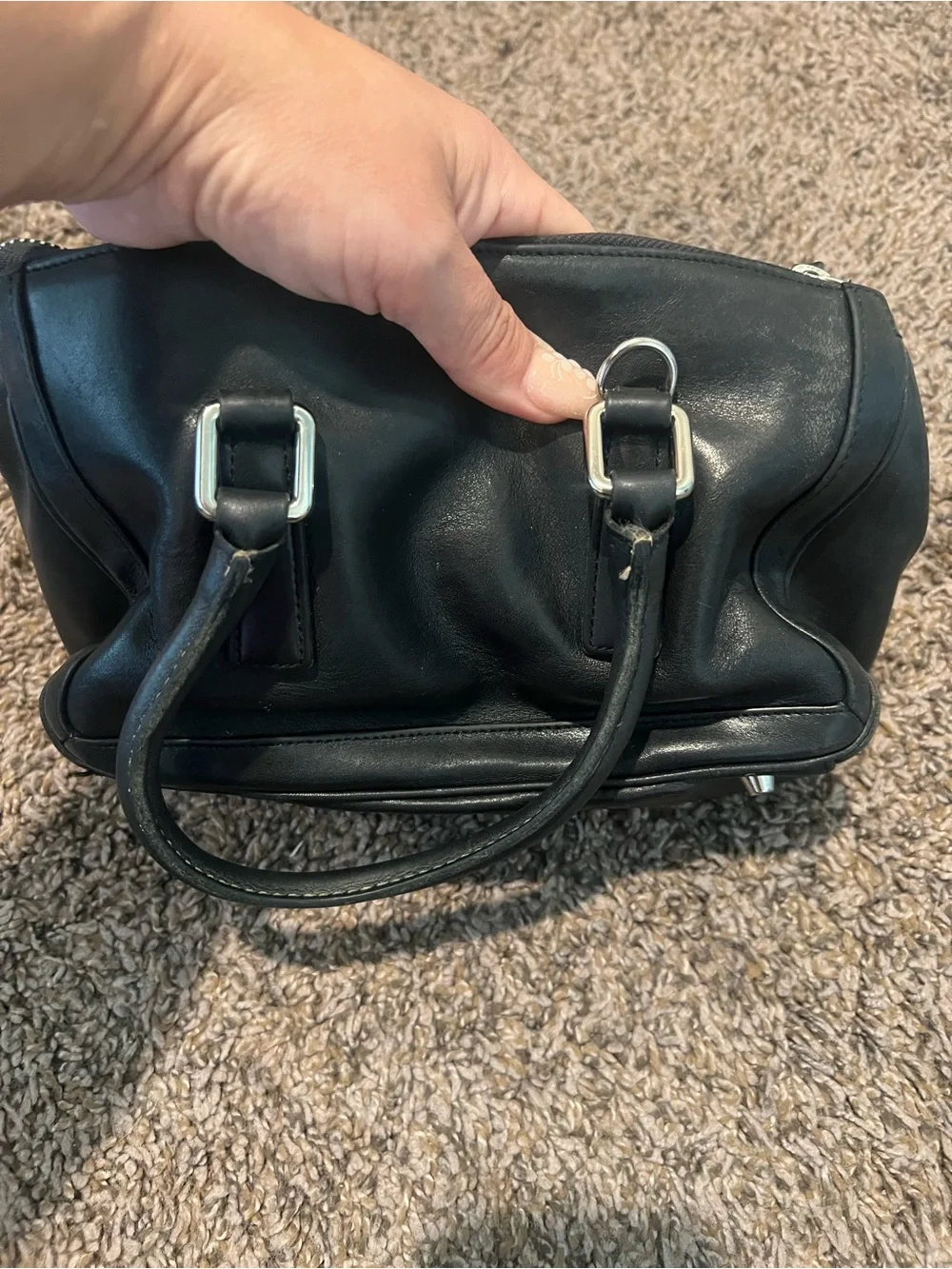 Coach Bonnie Legacy- leather handbag